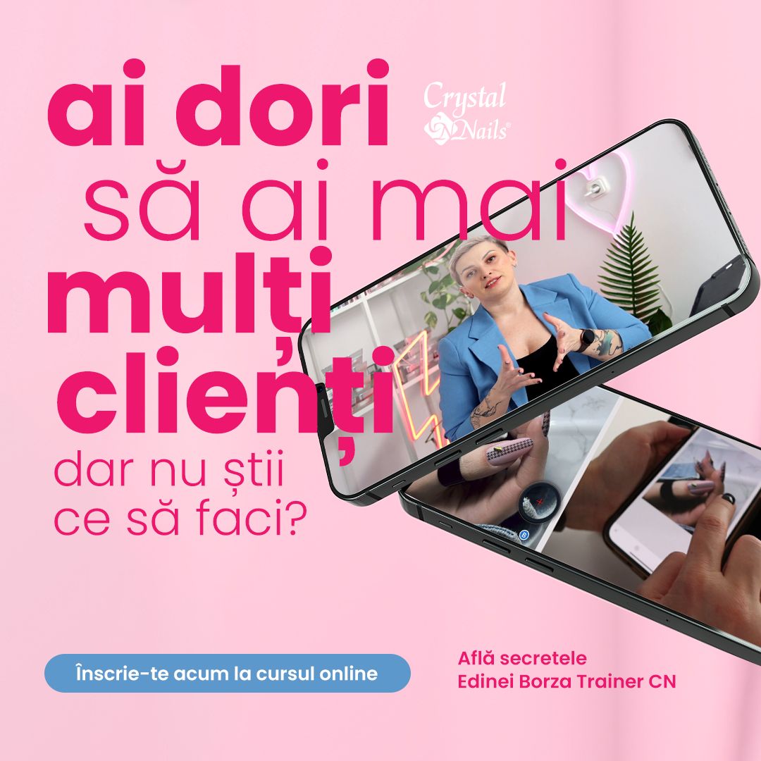 Curs Online De Marketing Cu Edina Borza Trainer Crystal Nails image 0