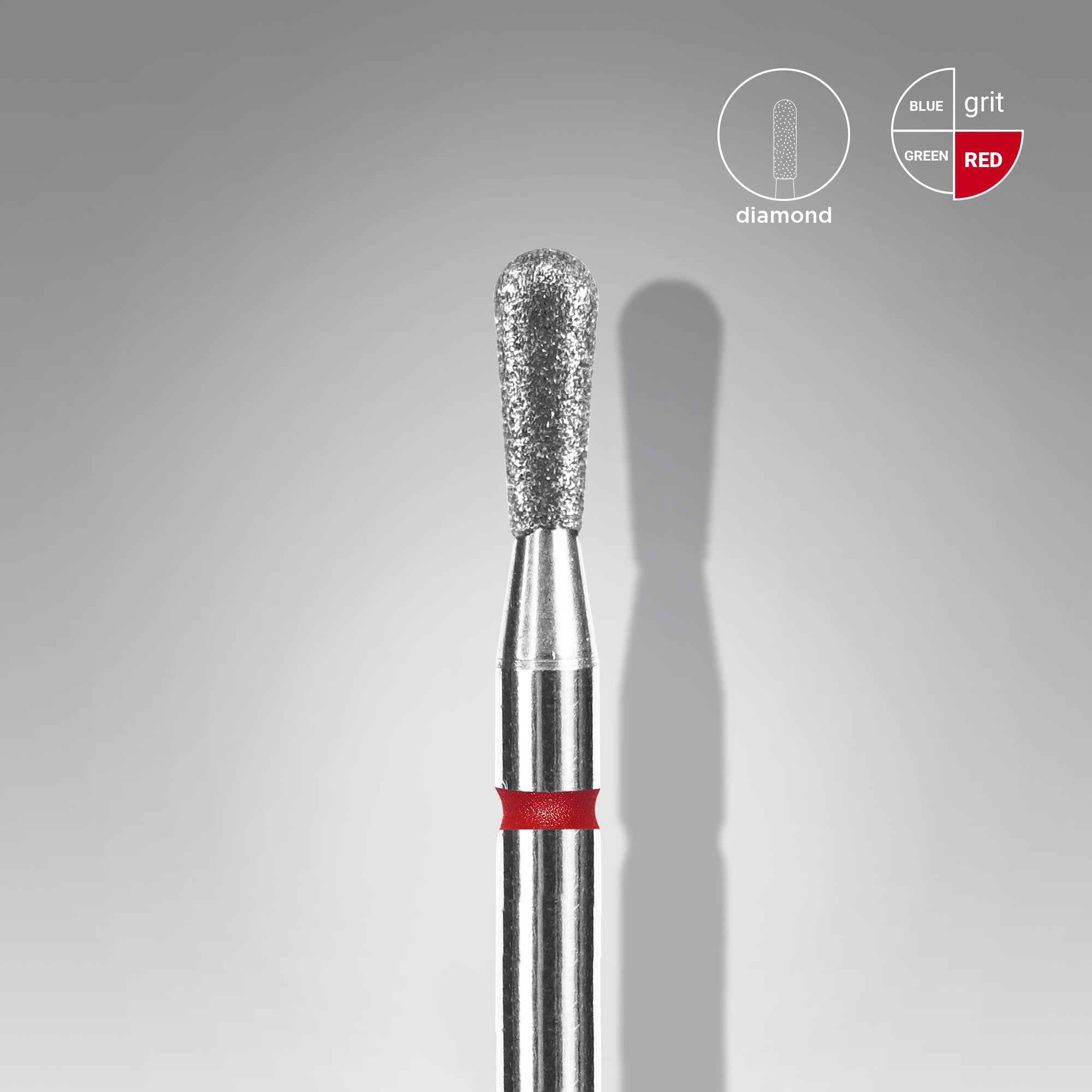 Cap Diamant Chibrit Roșu - EXPERT 2,3/5 mm FA120R023/5 - Staleks