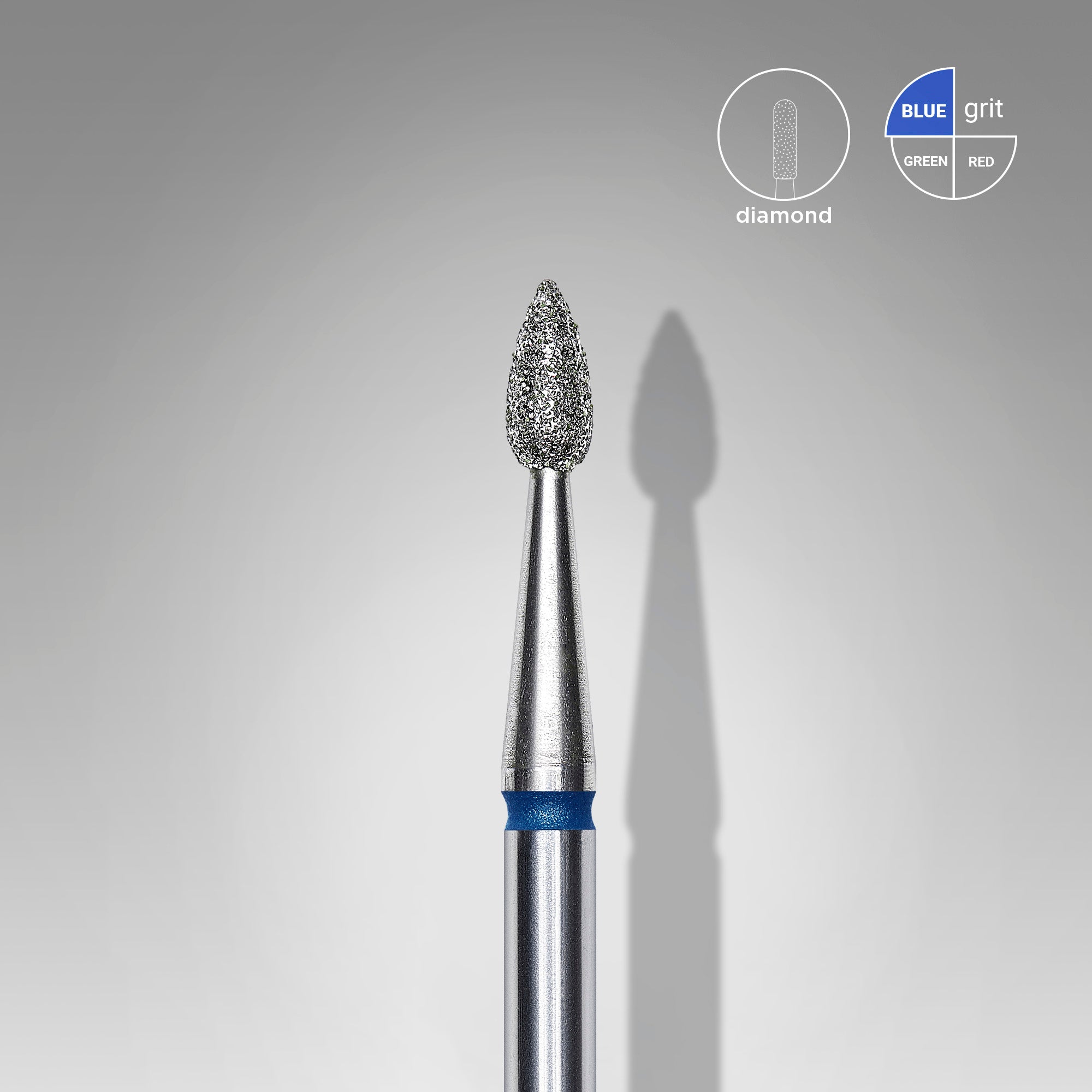 Cap Diamant Picătură Albastru - EXPERT 2,3/5 mm FA40B023/5 - Staleks