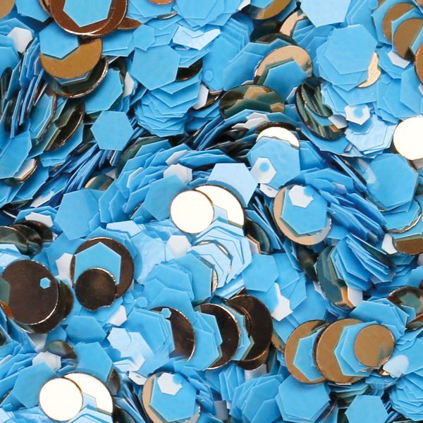 MN GLITTER - 3 - BLUE image 1