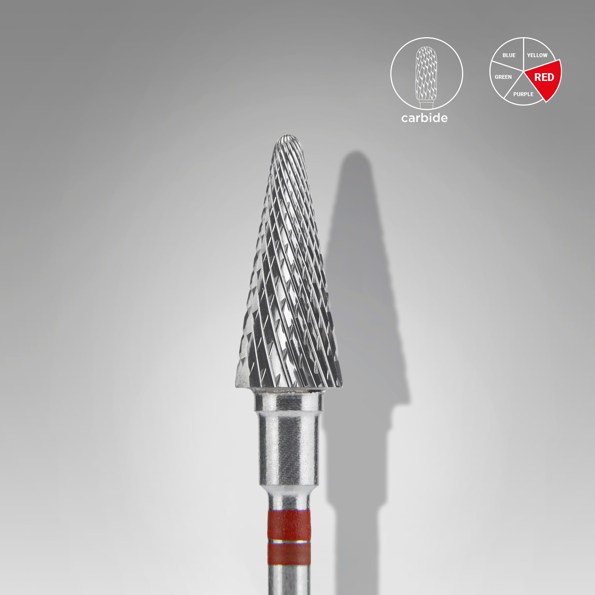 Cap Carbid Con Roșu Stângaci - EXPERT 6/14 mm FT73R060/14 - Staleks
