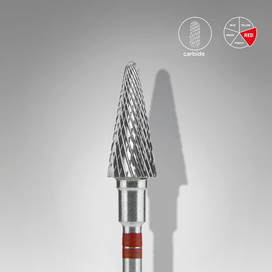 Cap Carbid Con Roșu Stângaci - EXPERT 6/14 mm FT73R060/14 - Staleks