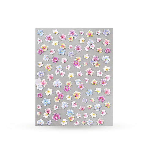 Abțibild Unghii 3D CN-27 - Crystal Nails