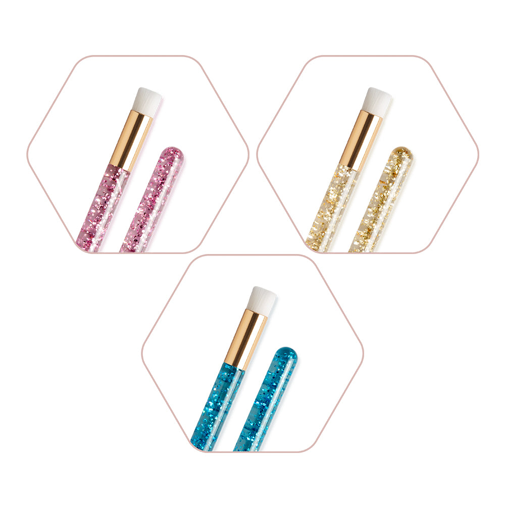 eyelash cleansing brush â€“ glitter