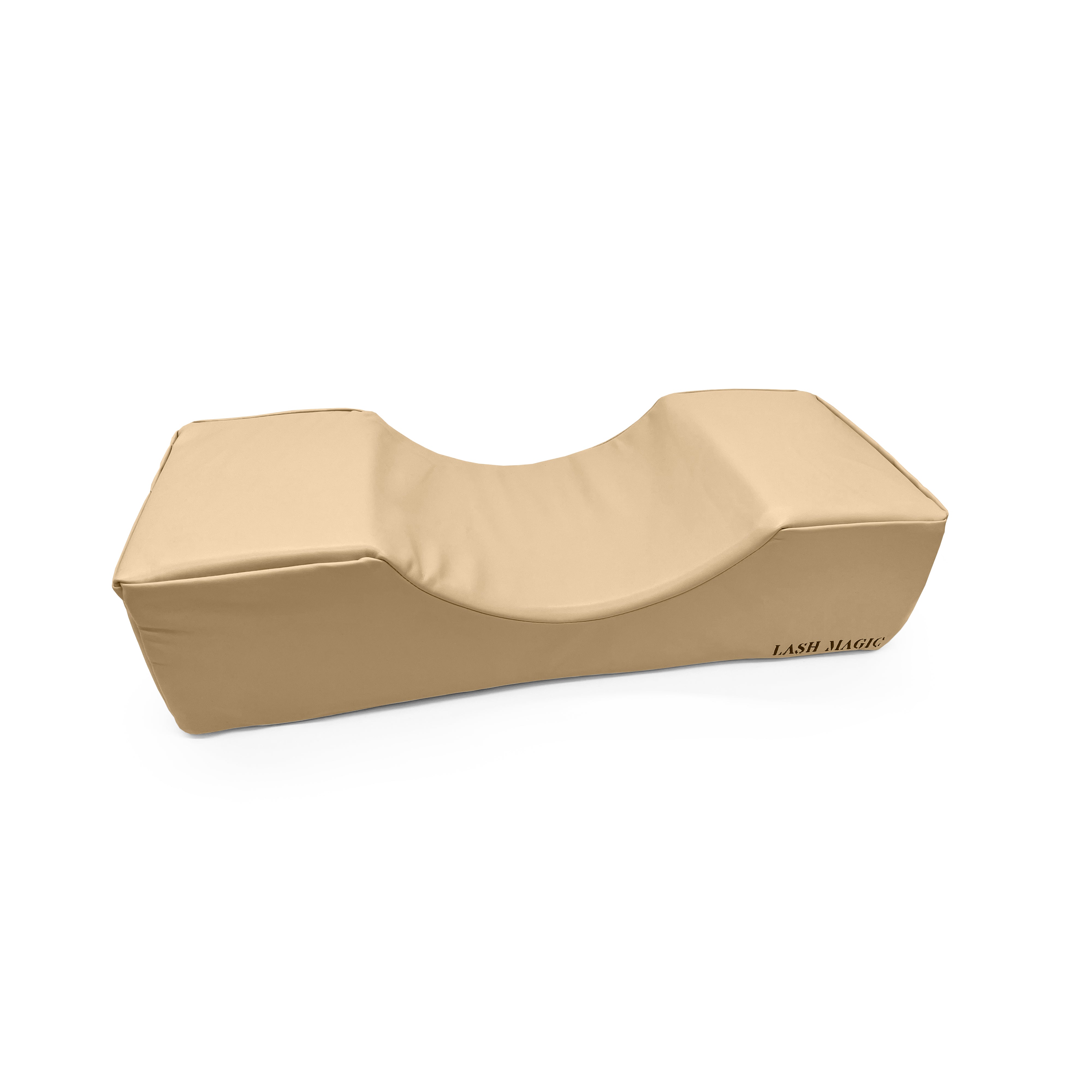 Cuscino in memory foam con rivestimento in ecopelle 50x20x12cm