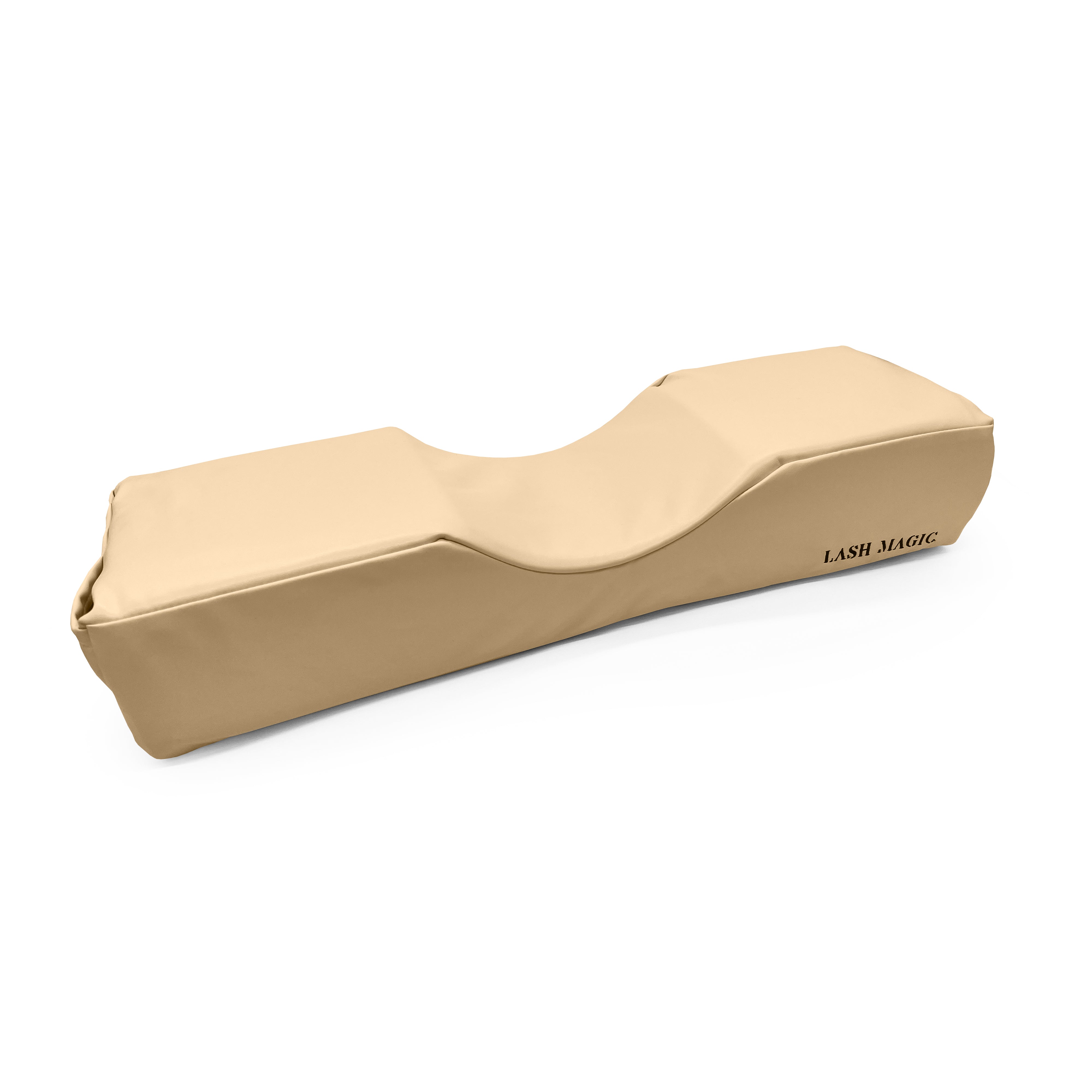 Cuscino in memory foam con rivestimento in ecopelle 56x18x10cm