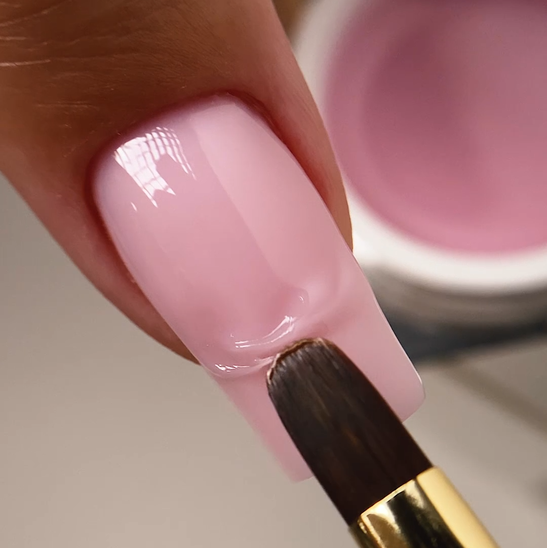 SmartFlow Builder Gel - Milky Rose – Crystal Nails