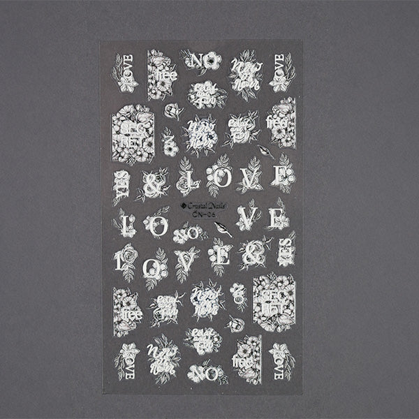 Abtibild Unghii (Cn-06) – Crystal Nails