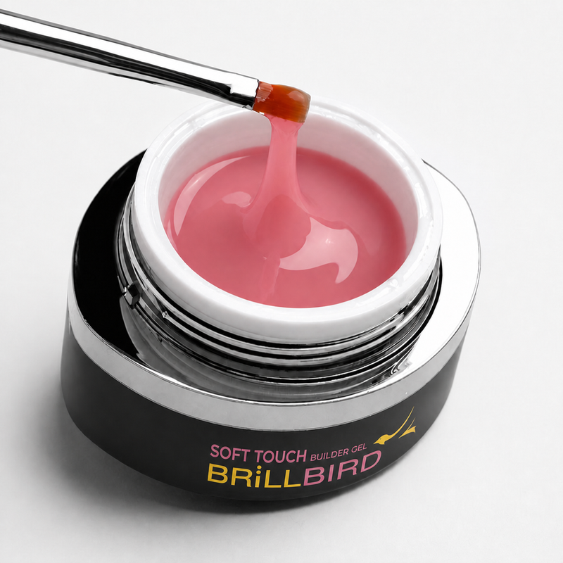 Soft Touch Builder Gel - Antique Rose - 15ml - BrillBird