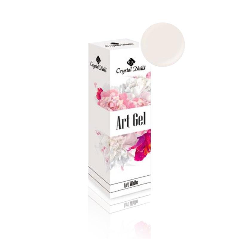 Art Gel - Gel Dens Pentru Decoruri - Alb - 5ml – Crystal Nails