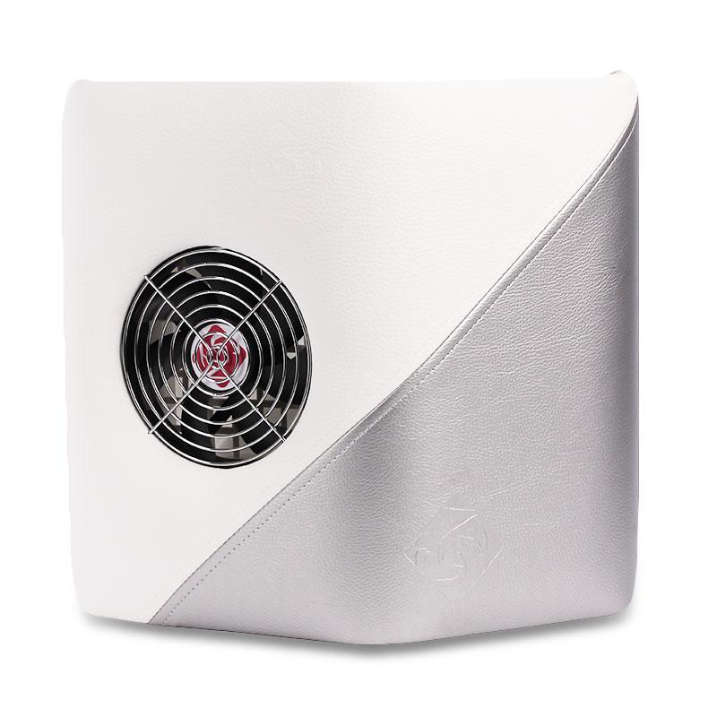 Aspirator De Masă Cu Putere Dublă - Alb/Argintiu – Crystal Nails