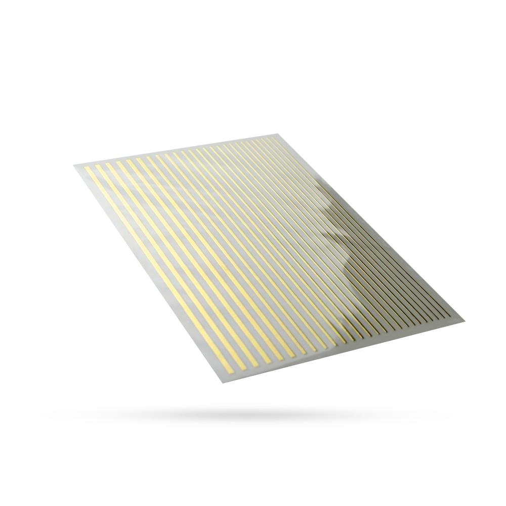 Metal Line Sticker - Gold image 0