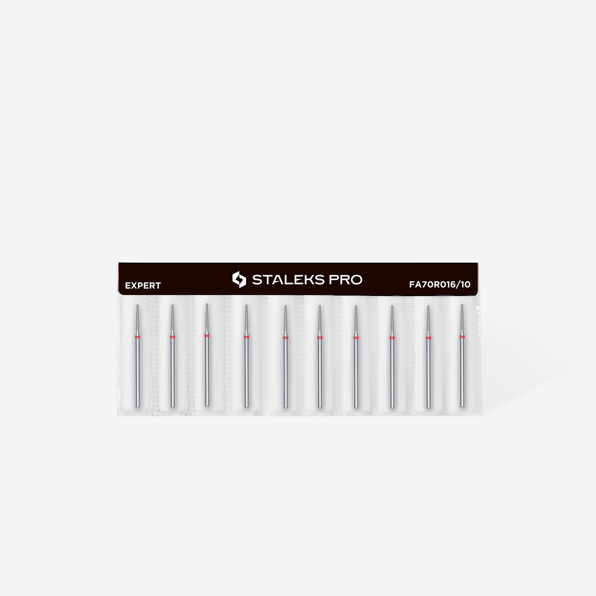 Cap Diamant Con Trunchiat Roșu - EXPERT 1,6/10 mm FA70R016/10 - Staleks