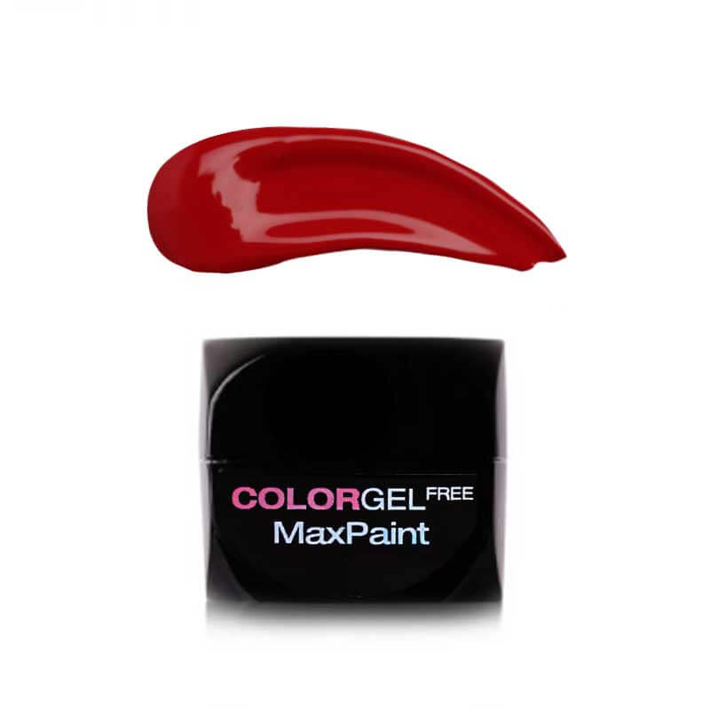 MAXPAINT COLOR GEL FREE - RED - 3ml image 0