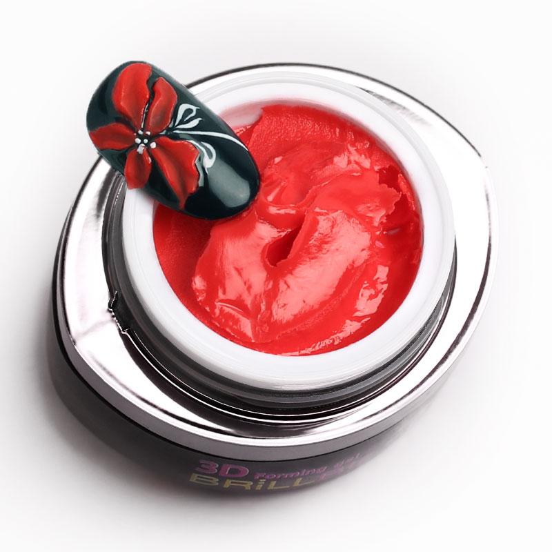3D Forming Gel Red - 3ml image 0