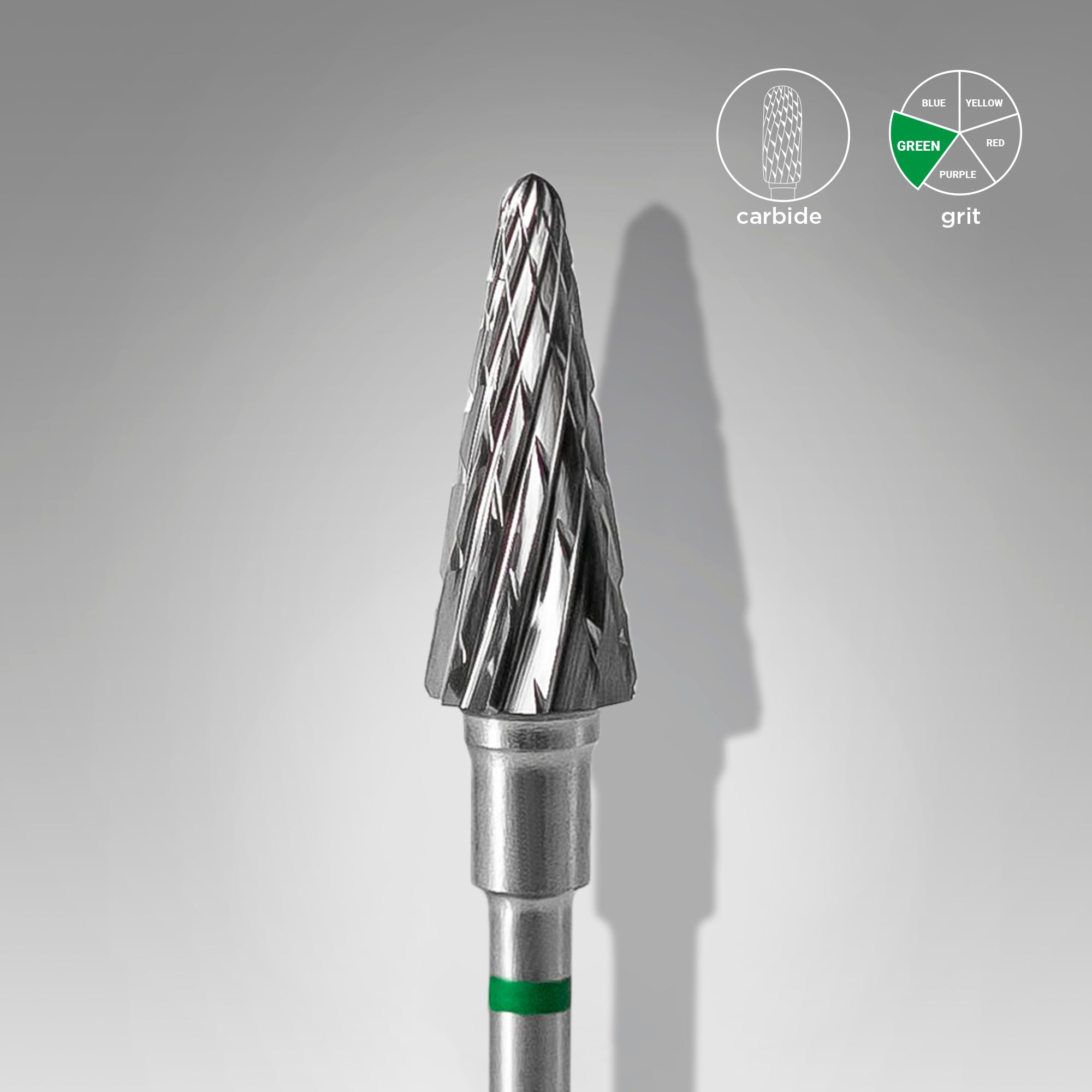 Cap carbid con verde EXPERT 6 mm / 14 mm (FT71G060/14) – Staleks