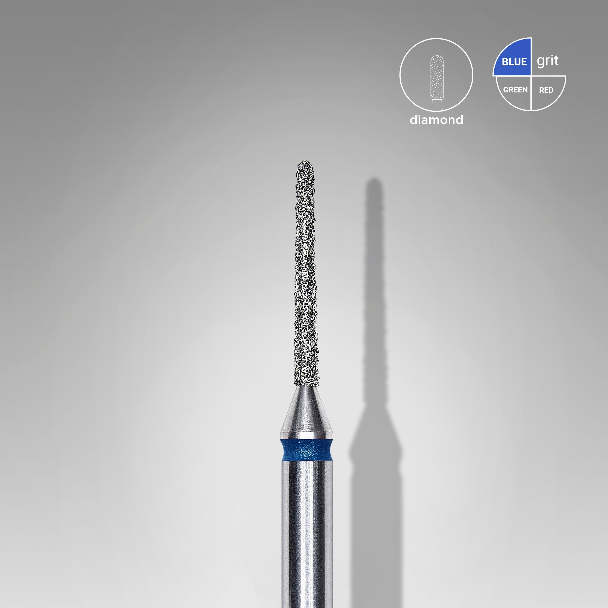 Cap diamant ac albastru EXPERT 1 mm / 10 mm (FA80B010/10) – Staleks