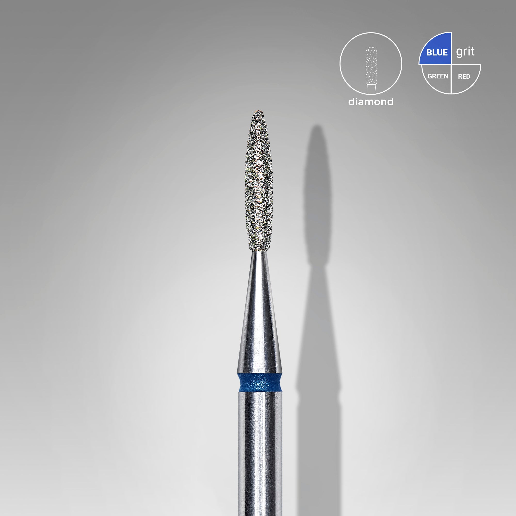 Cap diamant flacără albastru EXPERT 1,6 mm / 8 mm (FA10B016/8) – Staleks