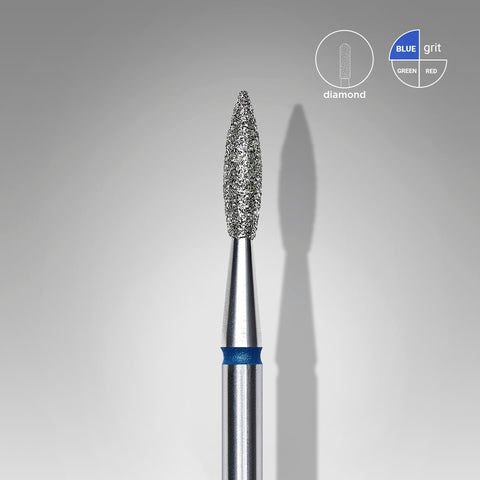 Cap Diamant Flacără Ascuțită Albastru - EXPERT 2,1/8 mm FA11B021/8 - Staleks