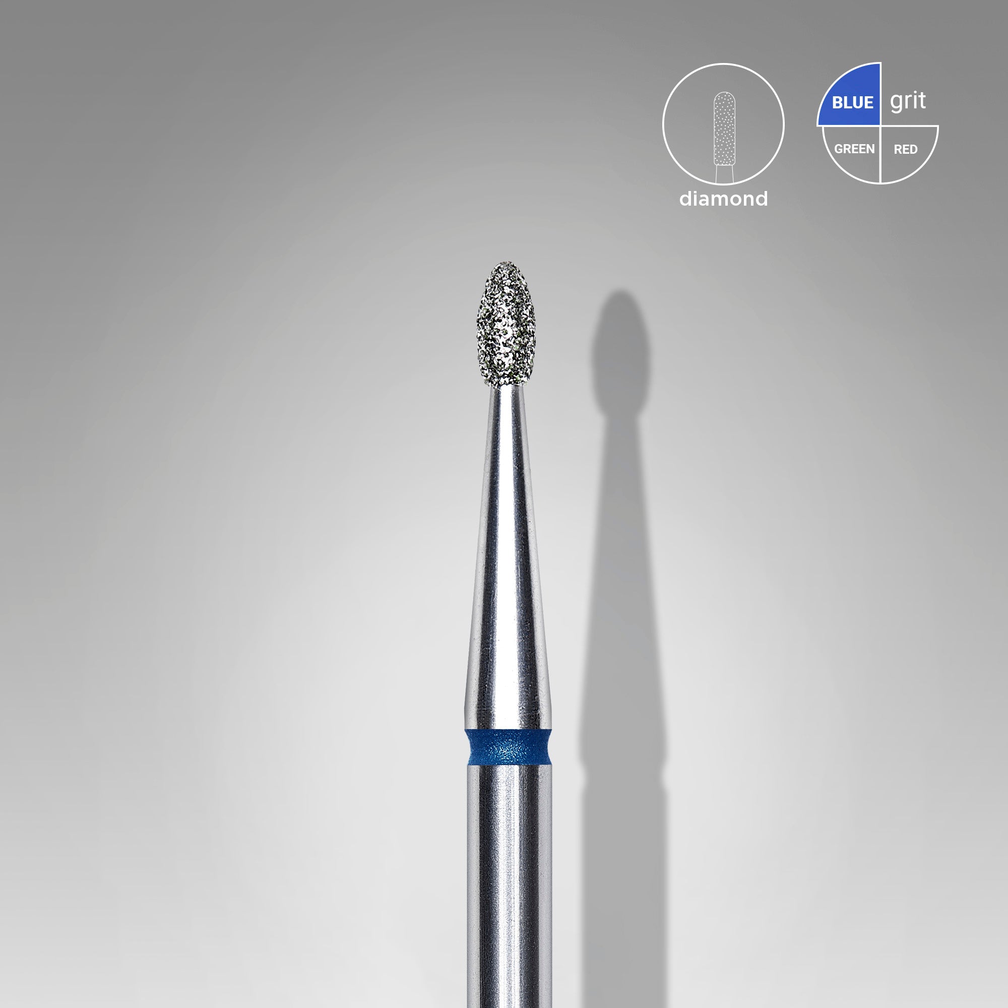 Cap diamant mugure rotunjit albastru EXPERT 1,6 mm / 3,4 mm (FA50B016/34) – Staleks