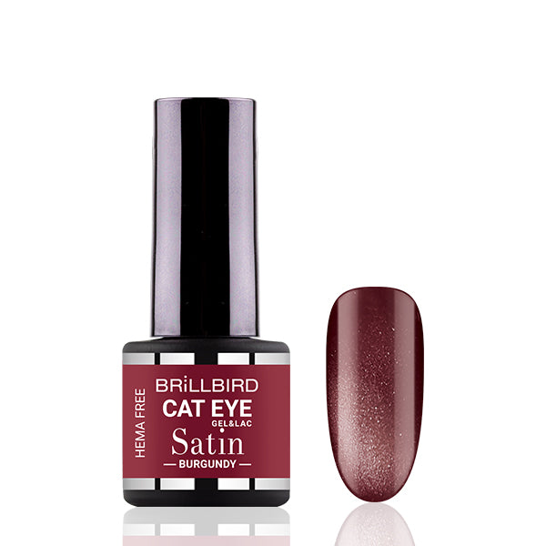 Cat Eye Satin  - Burgundy - 4ml – BrillBird