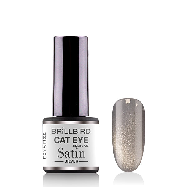 Cat Eye Satin - Silver - 4ml - BrillBird