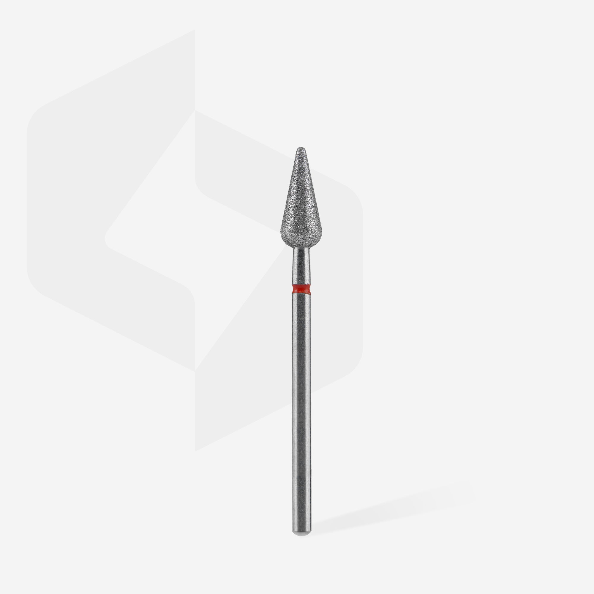 Cap Diamant Pară Ascuțită Roșu - EXPERT 5/12 mm FA100R050/12 - Staleks