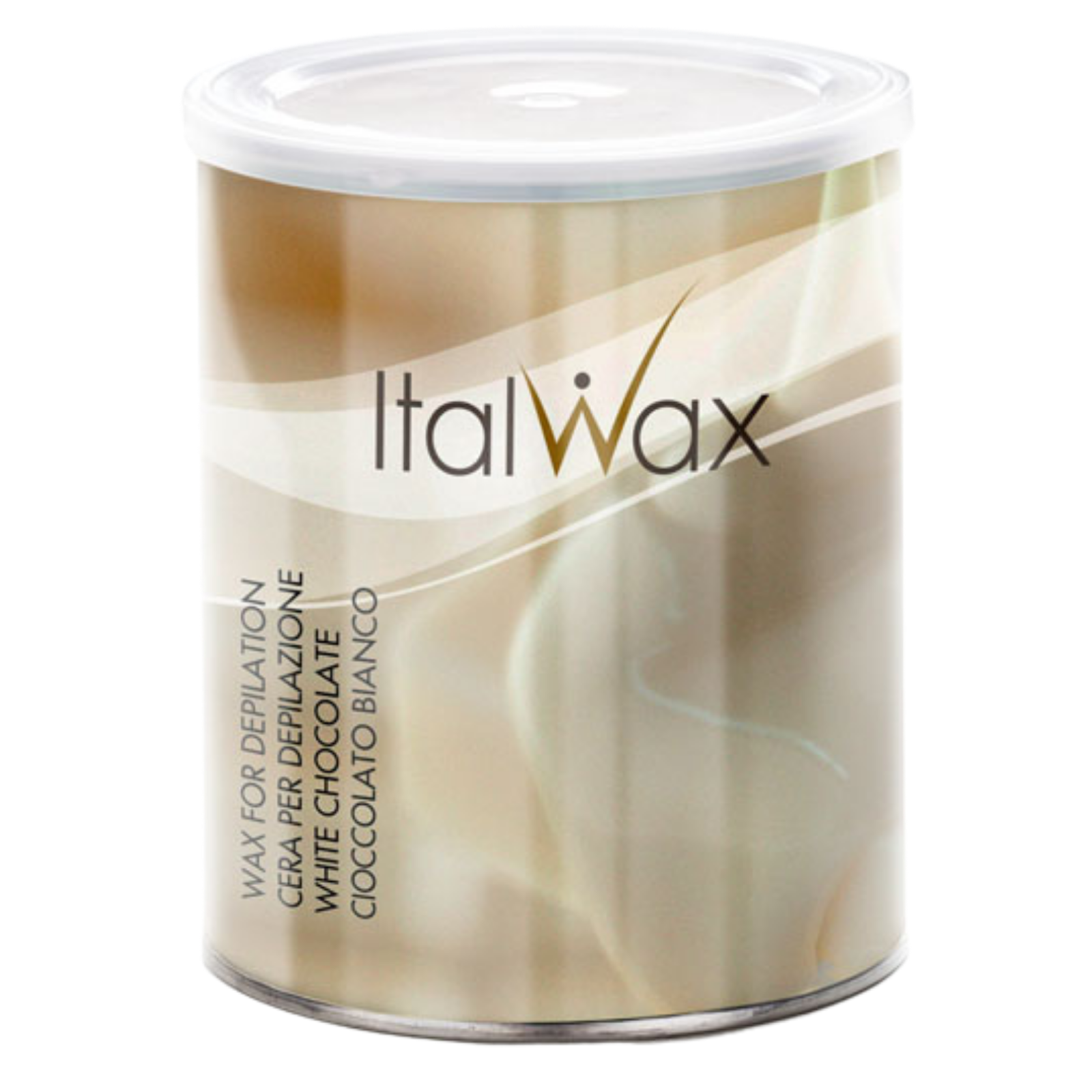 Ceara epilat cutie Ciocolata Alba - 800ml Italwax