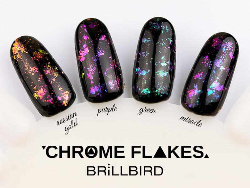 Chrome Flakes - Russian Gold - BrillBird