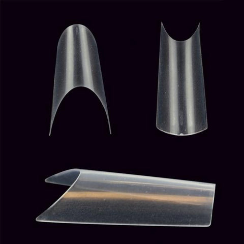 Clear Classic Tip 9 - 50buc - Crystal Nails