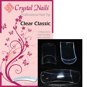 Clear Classic Tip Box - 100 Buc – Crystal Nails