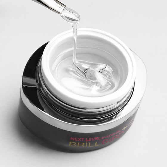 Next Level Builder gel - Clear - BrillBird