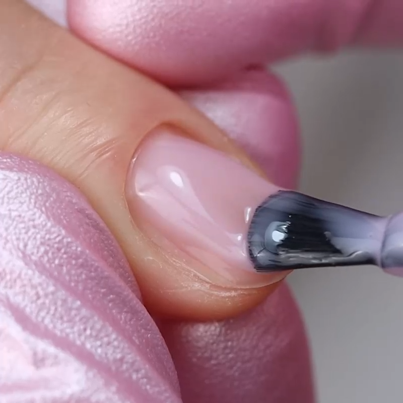 Compact Rubber Base Gel - Milky Rose – Crystal Nails