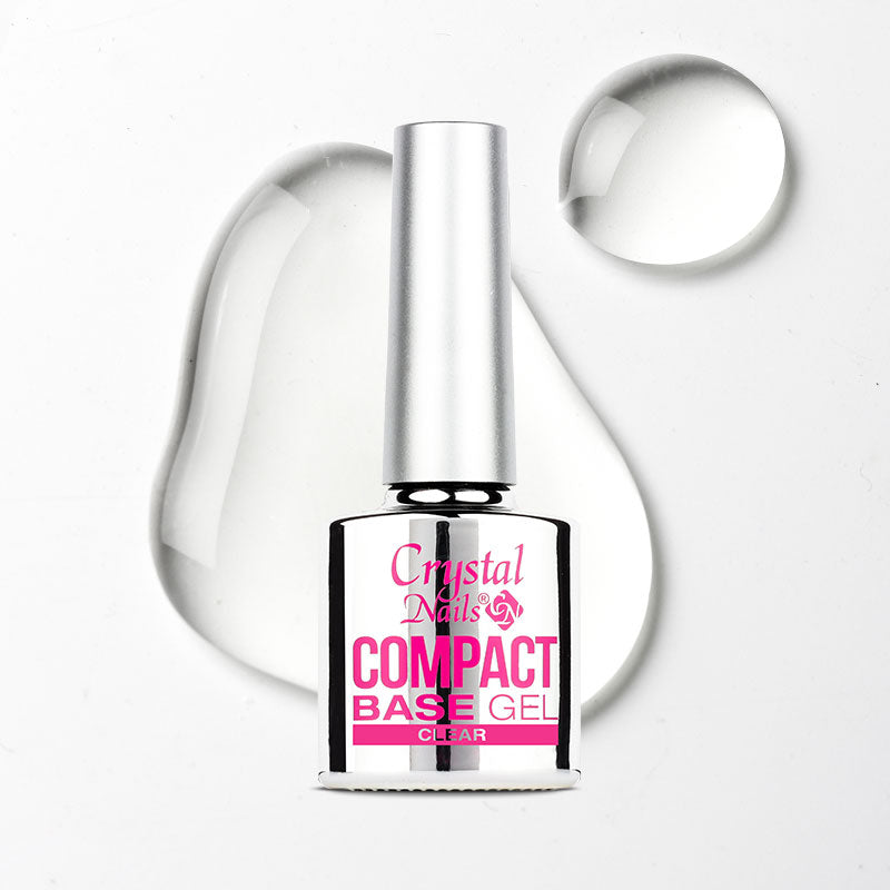 Compact Rubber Base Gel - Clear – Crystal Nails