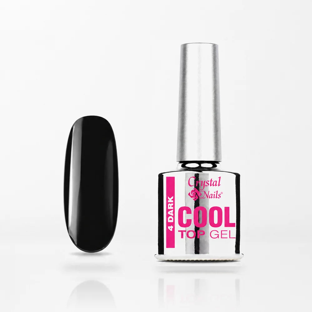 Cool Top Gel 4 Dark - 13ml - Crystal Nails