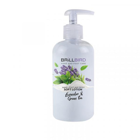 Cremă SOFT pentru mâini și picioare - Lavender and Green Tea - 250ml - BrillBird