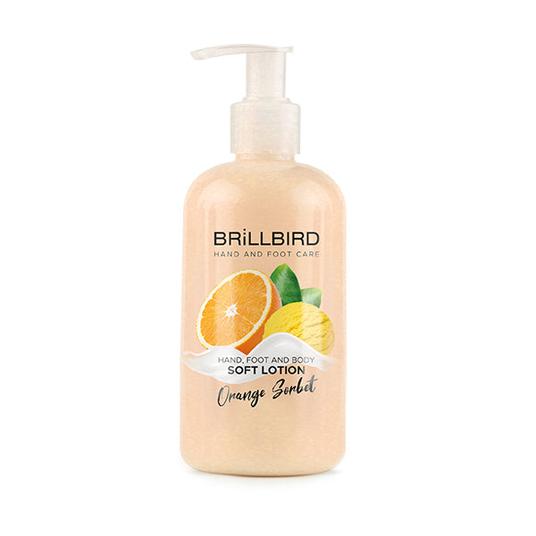 Cremă SOFT pentru mâini și picioare - Orange Sorbet - 250ml – BrillBird