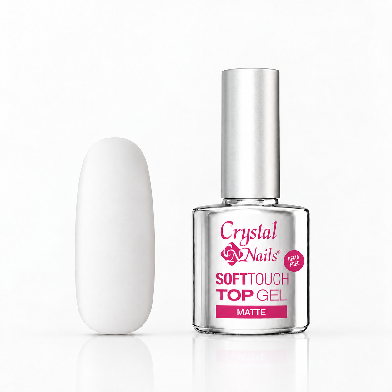 Soft Touch Matte Top Gel - 13ml - Crystal Nails