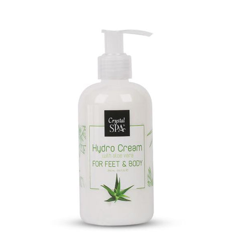 Crystal Spa - Cremă Hydro Cu Aloe Vera Pentru Picioare & Corp - Crystal Nails
