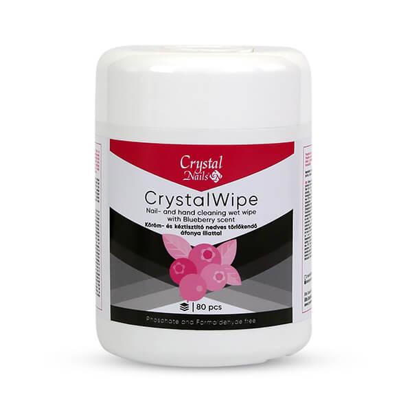 Crystalwipe – Șervețel Umed Unghii - Blueberry - 80buc – Crystal Nails