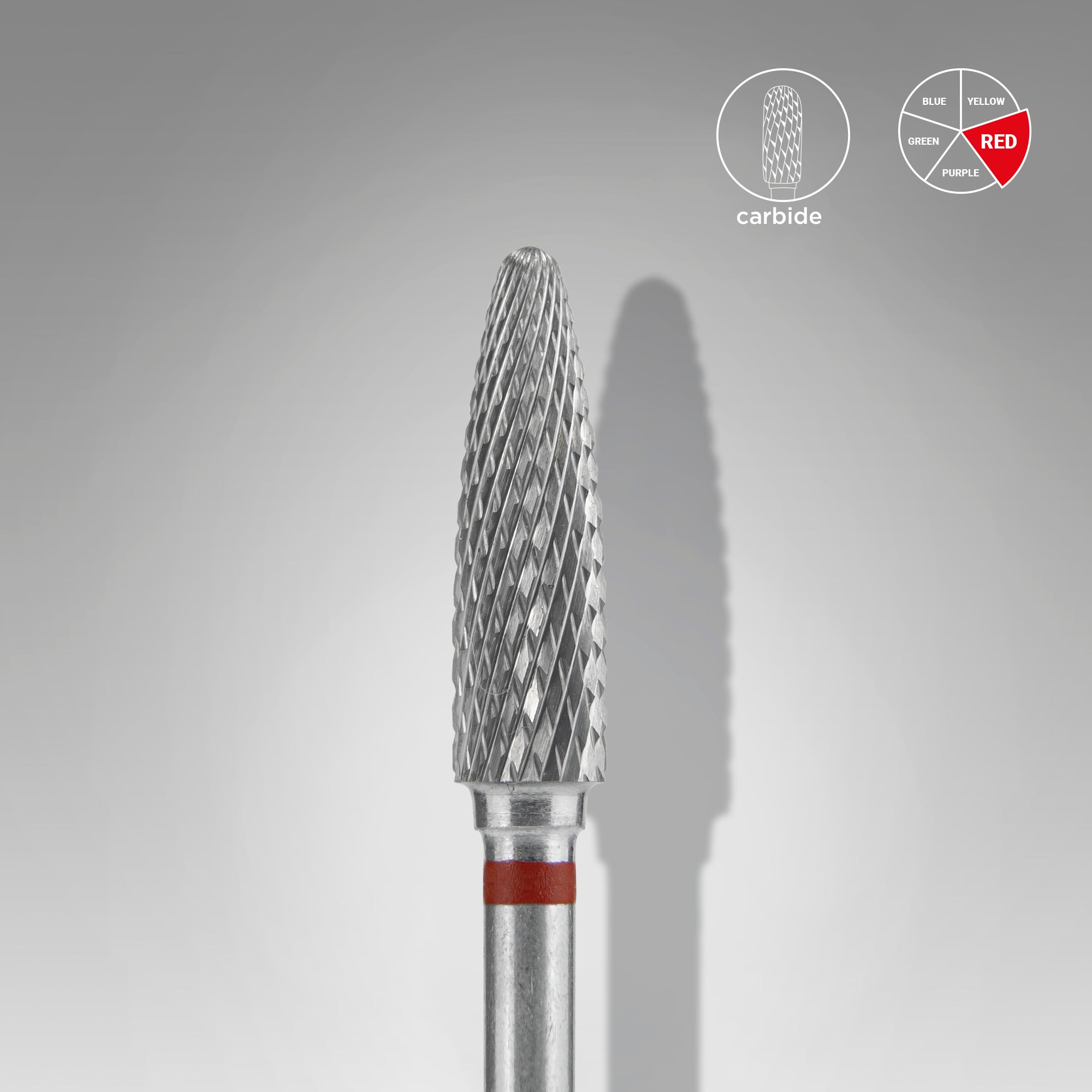 Cap Carbid Tip Porumb Roșu - EXPERT 4/14 mm FT90R040/14 - Staleks