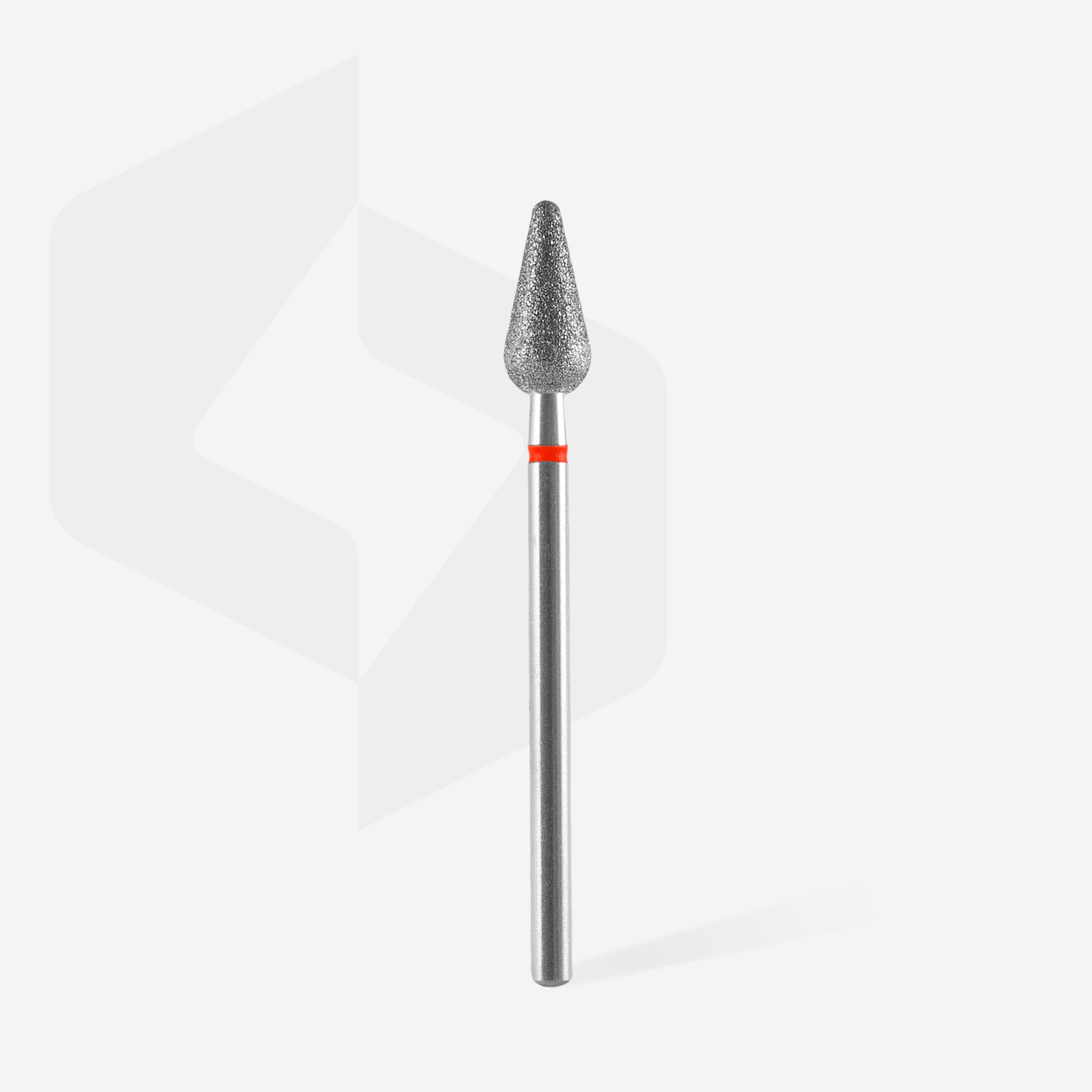 Cap Diamant Pară Rotunjită Roșu - EXPERT 5/12 mm FA101R050/12 - Staleks