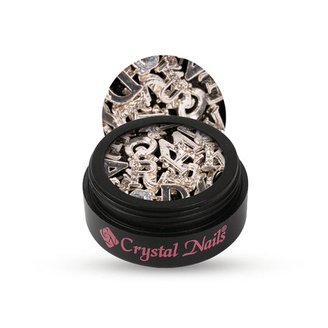 Decor Signature mix - Argintiu - Crystal Nails