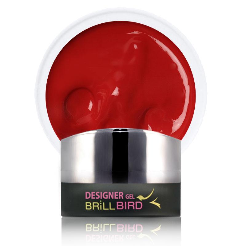 Designer Gel Red - 3ml - BrillBird