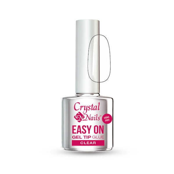 Easy On Gel Tip Glue - Clear - 8ml – Crystal Nails