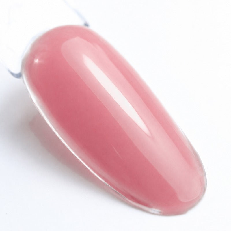 Elasty Hardener Gel - Cover Pink - 13ml - Crystal Nails - nuanță pe tips