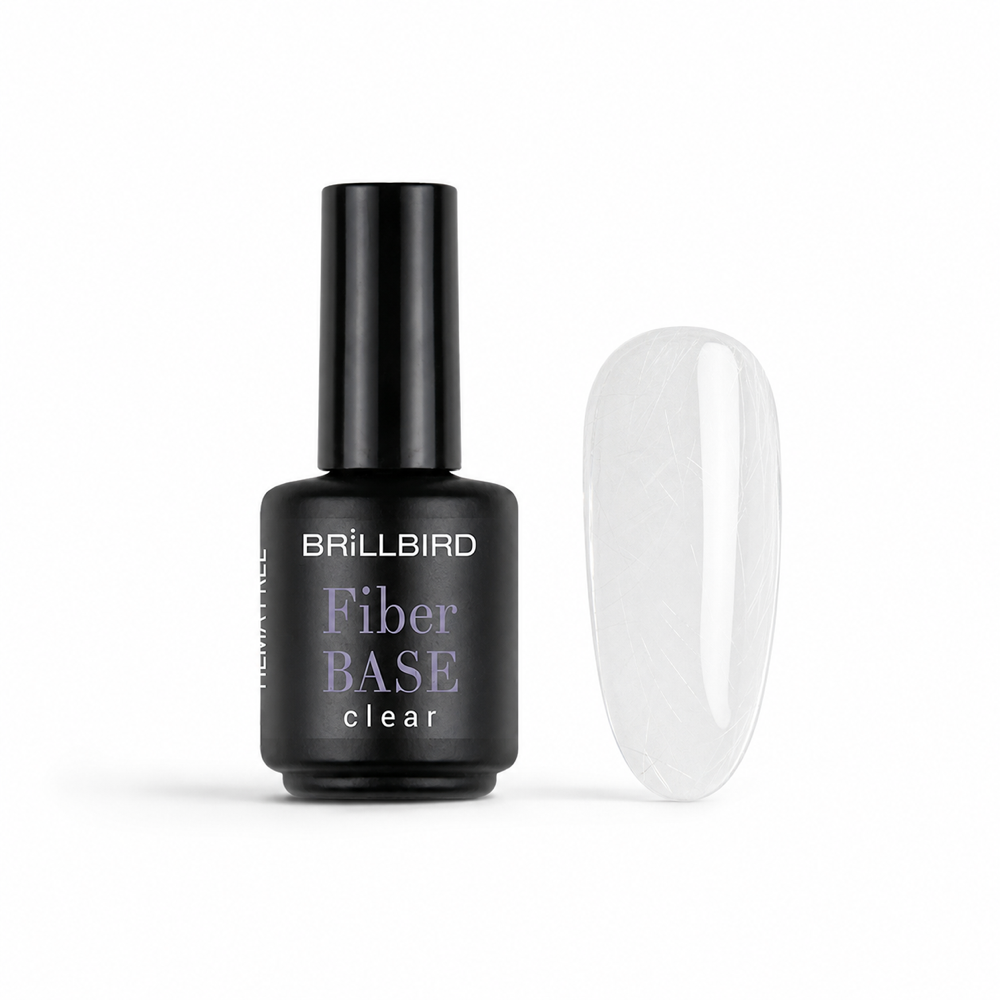 Fiber Base Gel - Clear - 15ml - BrillBird
