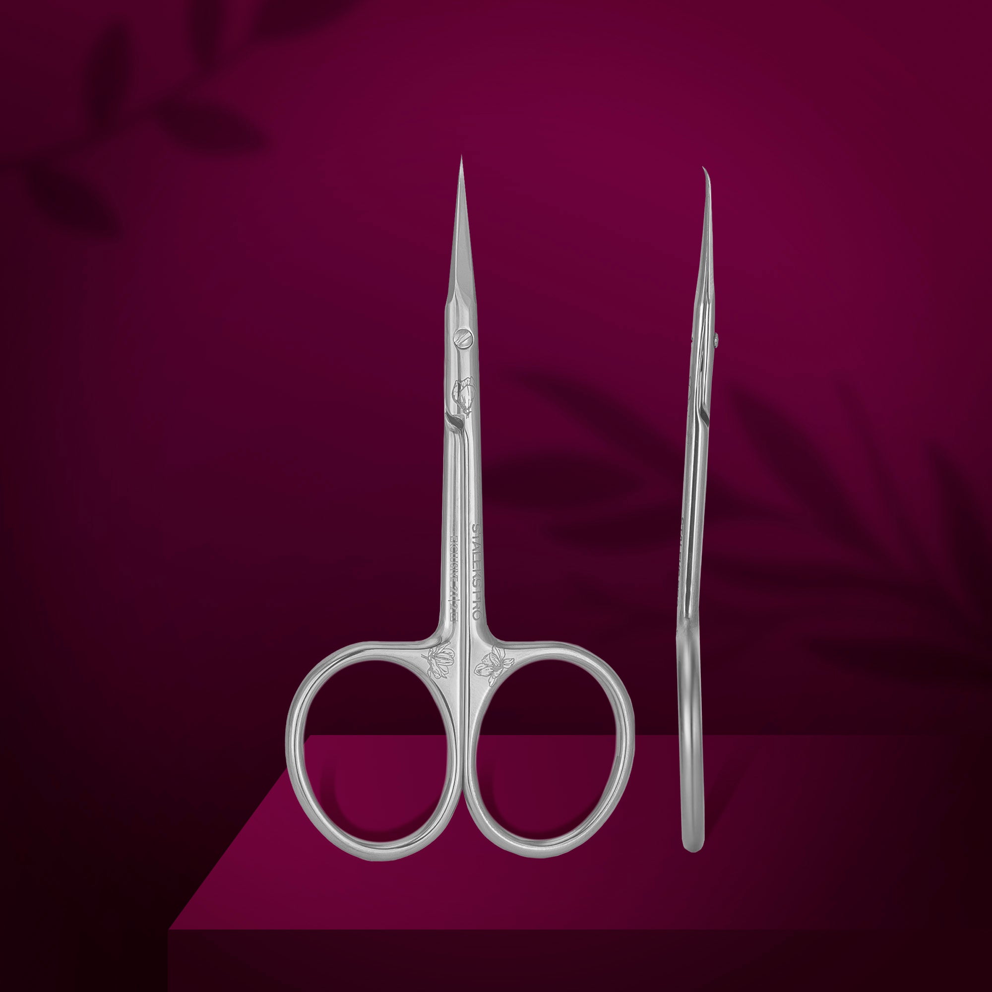 Forfecuță profesională pentru cuticule cu vârf în formă de cârlig EXCLUSIVE 21 TYPE 2 (Magnolia) (SX-21/2m) – Staleks