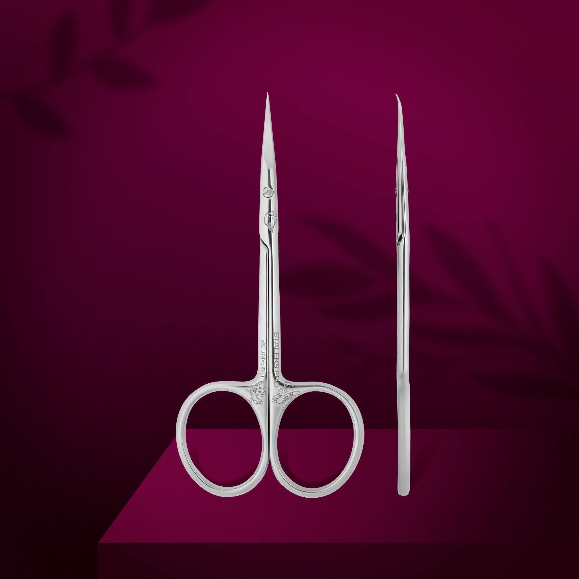 Forfecuță profesională pentru cuticule, extra curbată Magnolia Exclusive 23/1 (SX-23/1m) – Staleks