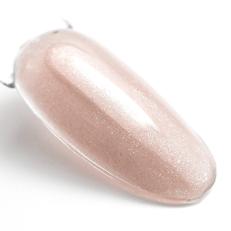 future-polygel-antique-glow-30g-brillbird - nuanță pe tips